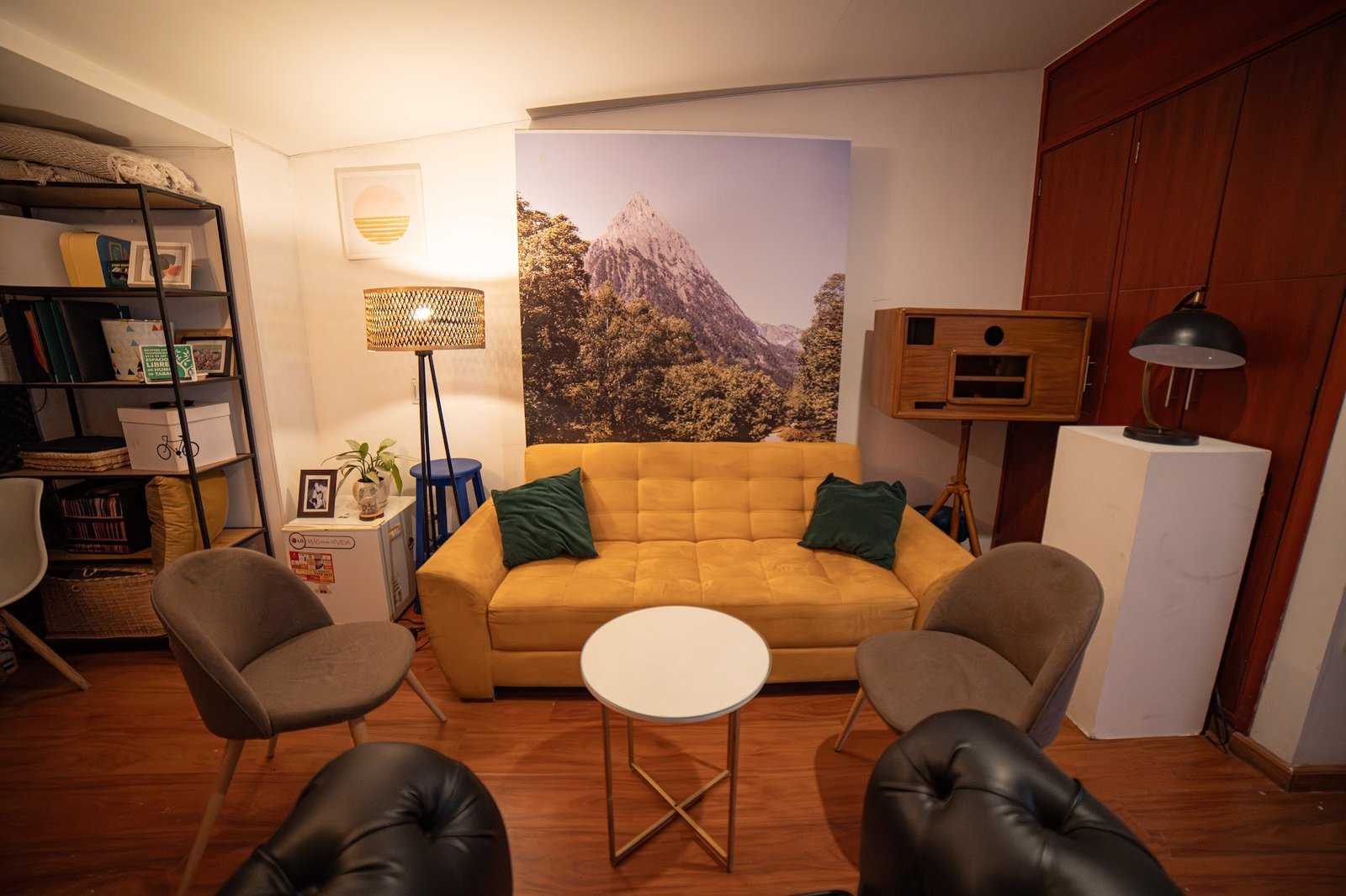 Sala VIP de espera en Pólux Studios